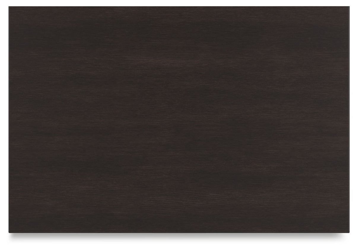 Covetown - Two Drawer Night Stand - Dark Brown by Ashley – view 2
