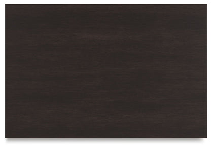 Covetown - Two Drawer Night Stand - Dark Brown by Ashley – view 2