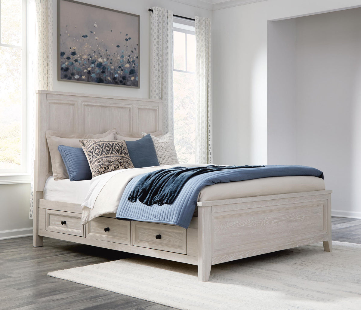 Darbonton - Panel Storage Bed by Ashley – view 3