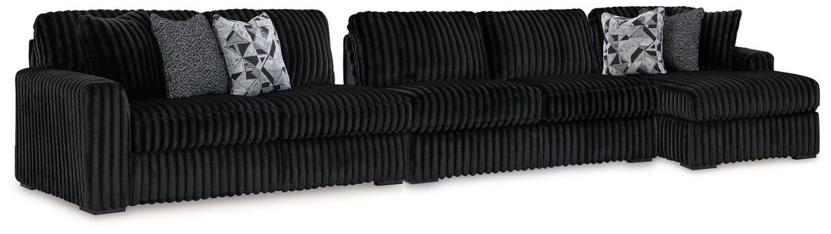 Midnight-Madness - 3 Piece Sectional by Ashley – view 3