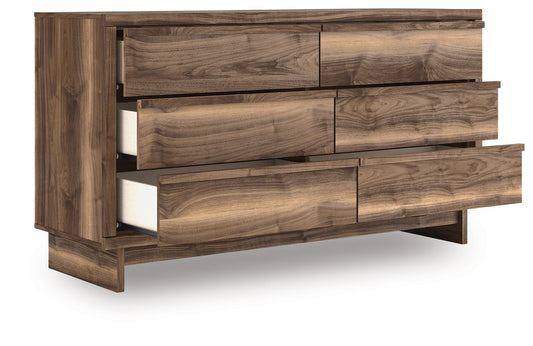 Chirason - Six Drawer Dresser - Brown by Ashley – view 2