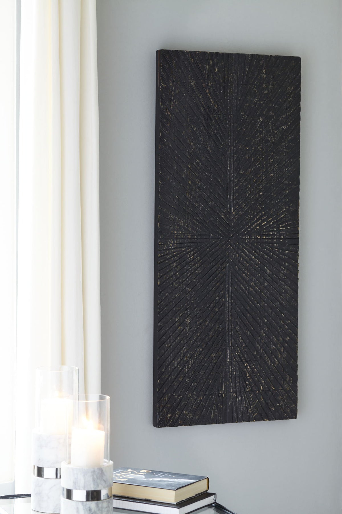 Lenora - Wall Decor - Antique Black by Ashley – view 2