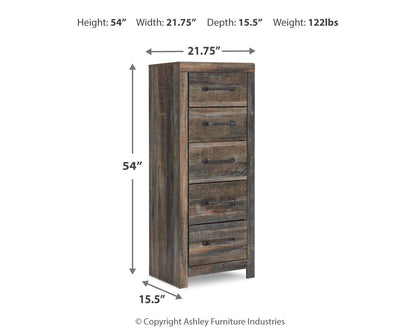 Drystan - Narrow Chest - Brown / Beige by Ashley – view 2