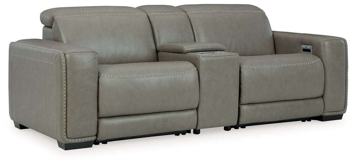 Correze - 3 Piece Power Reclining Sectional by Ashley – view 2