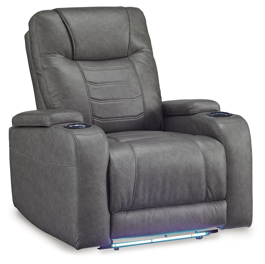 Schooner Rocks - Power Recliner / Adj Headrest by Ashley – Reclining Chairs