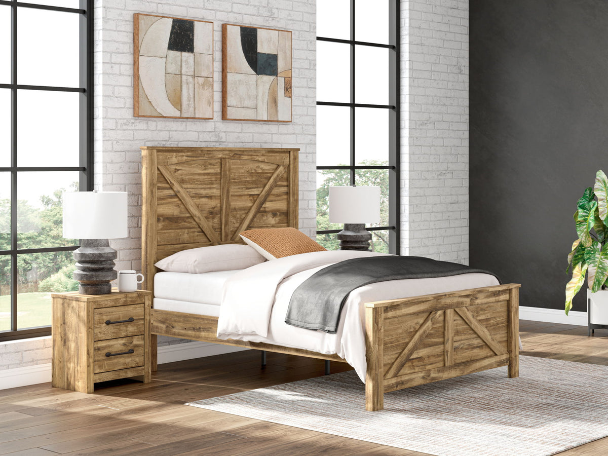 Maystonna - Crossbuck Panel Bed – view 2