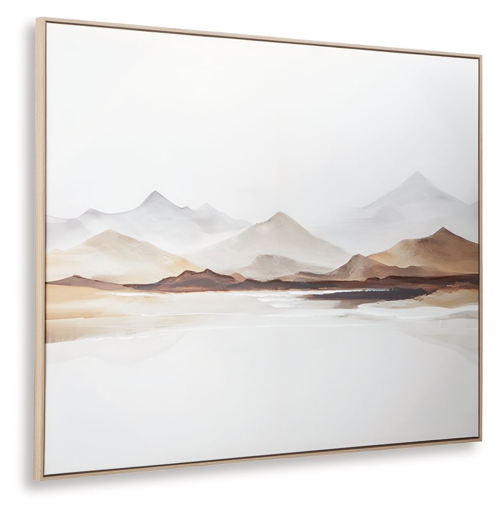 Karalen - Wall Art - White / Gray / Brown by Ashley – view 2