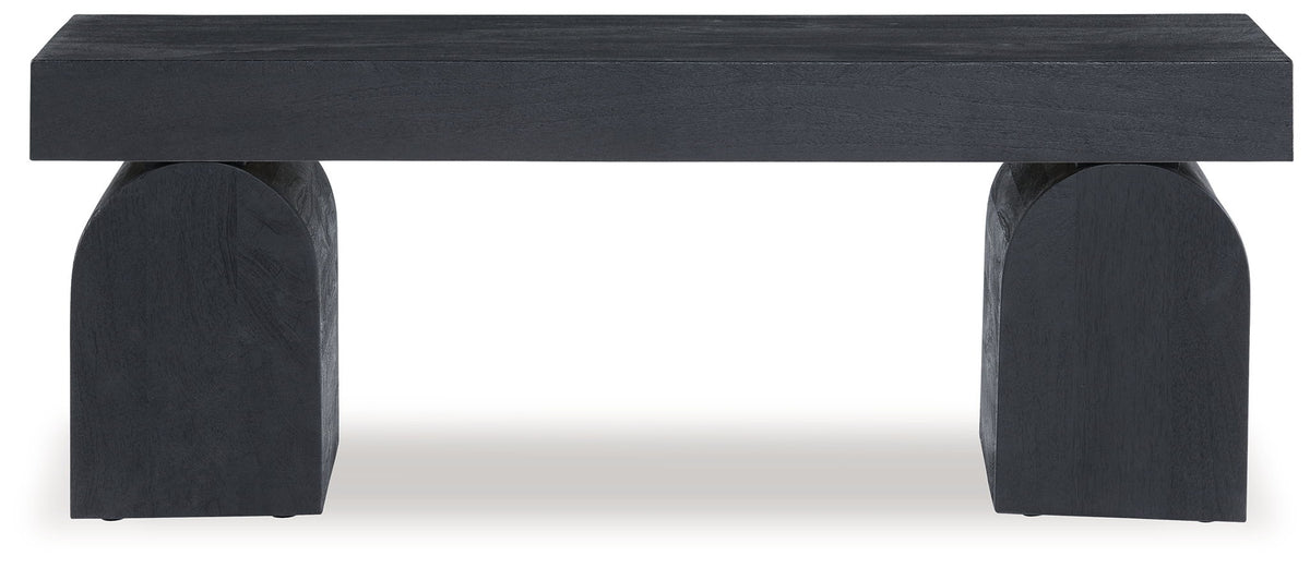 HoLGrove - Accent Bench - Black by Ashley – view 2