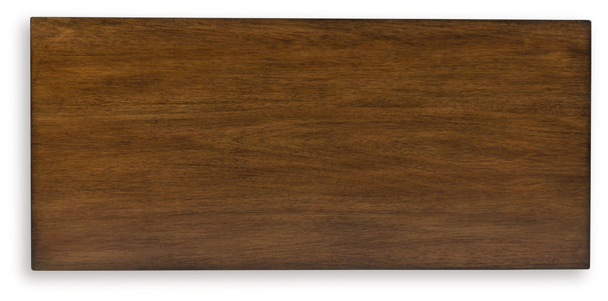 Taffenbrook - Five Drawer Chest - Medium Brown – view 2