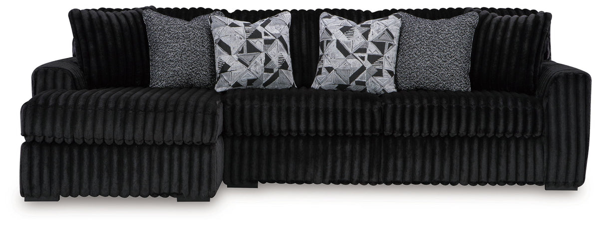 Midnight-Madness - 3 Piece Sectional by Ashley – view 4