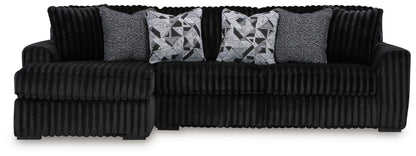 Midnight-Madness - 3 Piece Sectional by Ashley – view 4