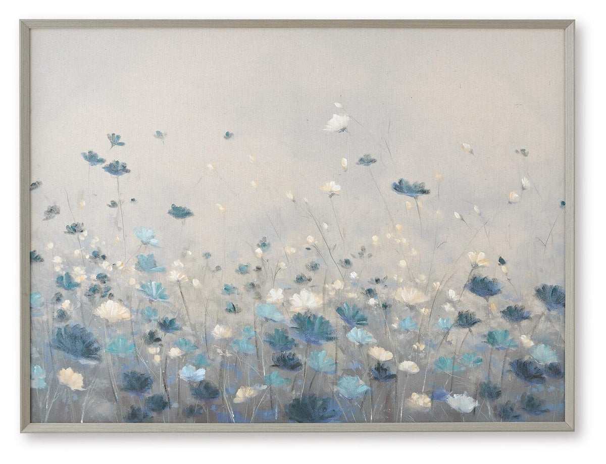 Claydale - Wall Art - Gray / Blue / White by Ashley – Canvas Art