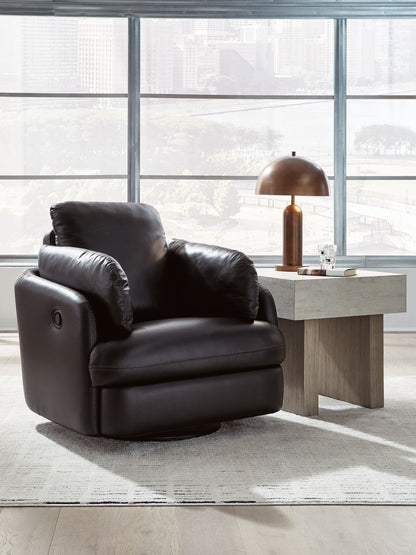 Modmax II - Swivel Glider Recliner - Black by Ashley – view 3