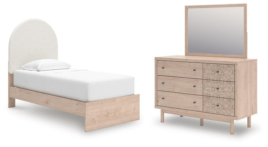 Arloster - Upholstered Panel Bed Set – 3 Piece Bedroom Sets