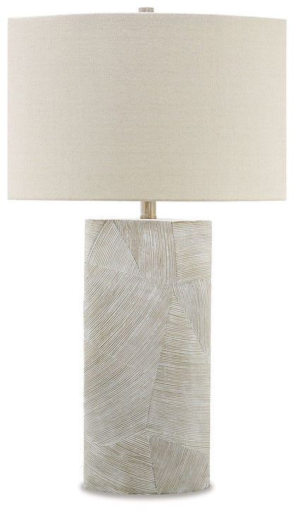 Bradard - Poly Table Lamp  - Brown by Ashley – Table Lamps