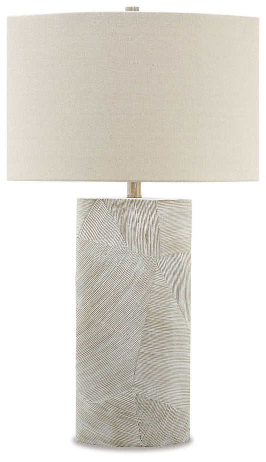 Bradard - Poly Table Lamp  - Brown by Ashley – Table Lamps