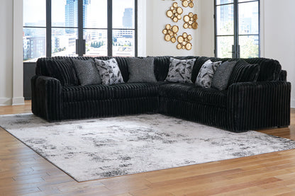 Midnight-Madness - 3 Piece Sectional by Ashley – view 17