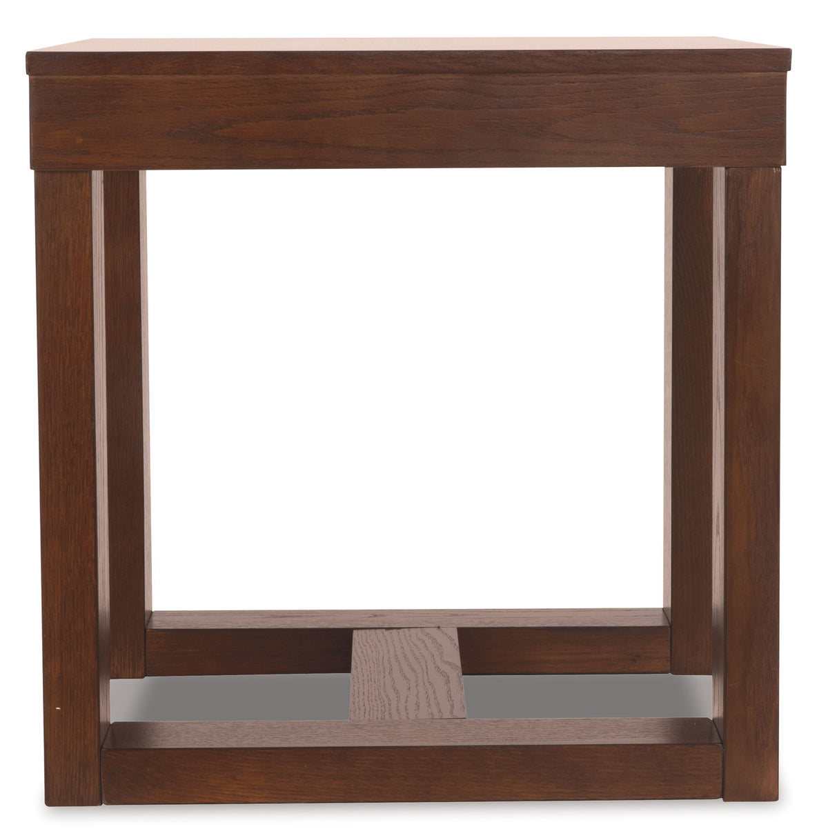 Watson - Square End Table - Dark Brown by Ashley – view 2