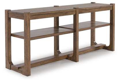 Cabalynn - Sofa Table - Light Brown by Ashley – Sofa Tables
