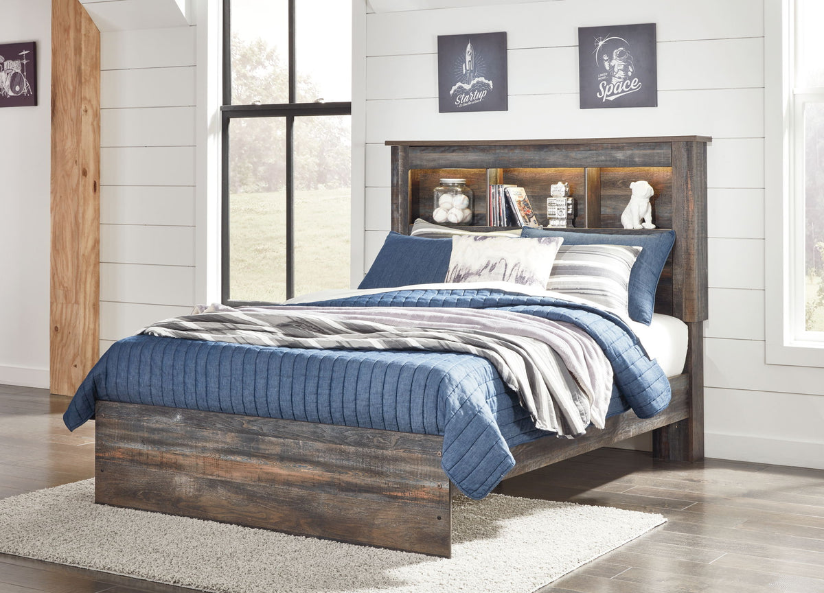 Drystan - Panel Bookcase Bed by Ashley – view 11