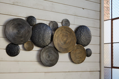 Emsley - Wall Decor - Metallic / Black / Gray by Ashley – view 2