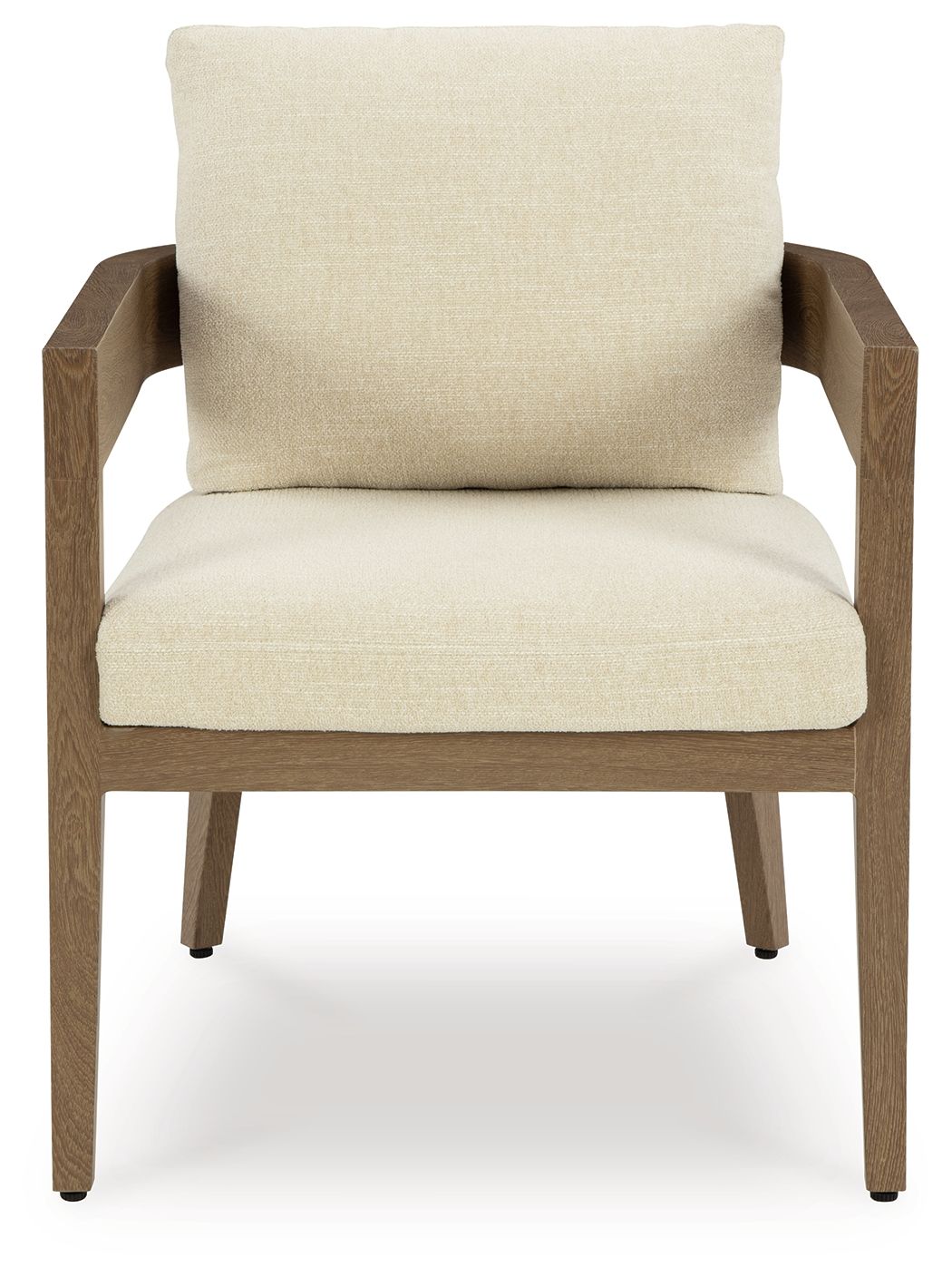 Serene Bay - Arm Chair With Cushion (Set of 2) - Dark Brown / White by Ashley – view 2