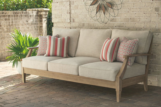 Clare View - Sofa with Cushion - Beige by Ashley – view 2