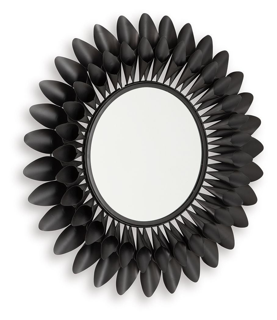 Ryenmour - Accent Mirror - Oil Rubbed Bronze Finish by Ashley – view 2