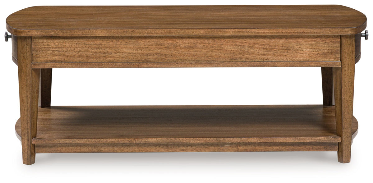 Burkbyer - Rectangular Table by Ashley – view 3