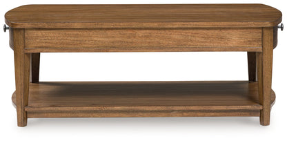 Burkbyer - Rectangular Table by Ashley – view 3