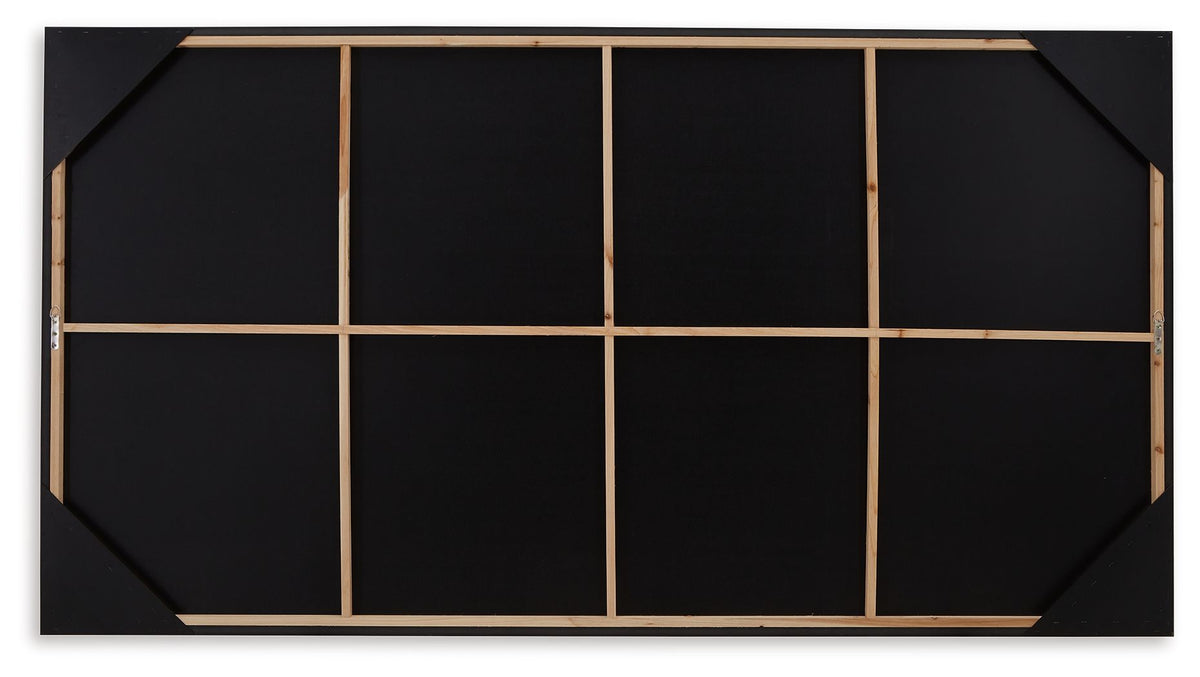 Delstone - Wall Art - Black / White by Ashley – view 2