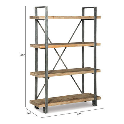 Forestmin - Bookcase - Brown / Black by Ashley – view 3