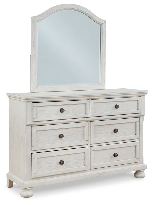 Robbinsdale - Dresser, Mirror - Youth - Antique White by Ashley – Dresser & Mirror