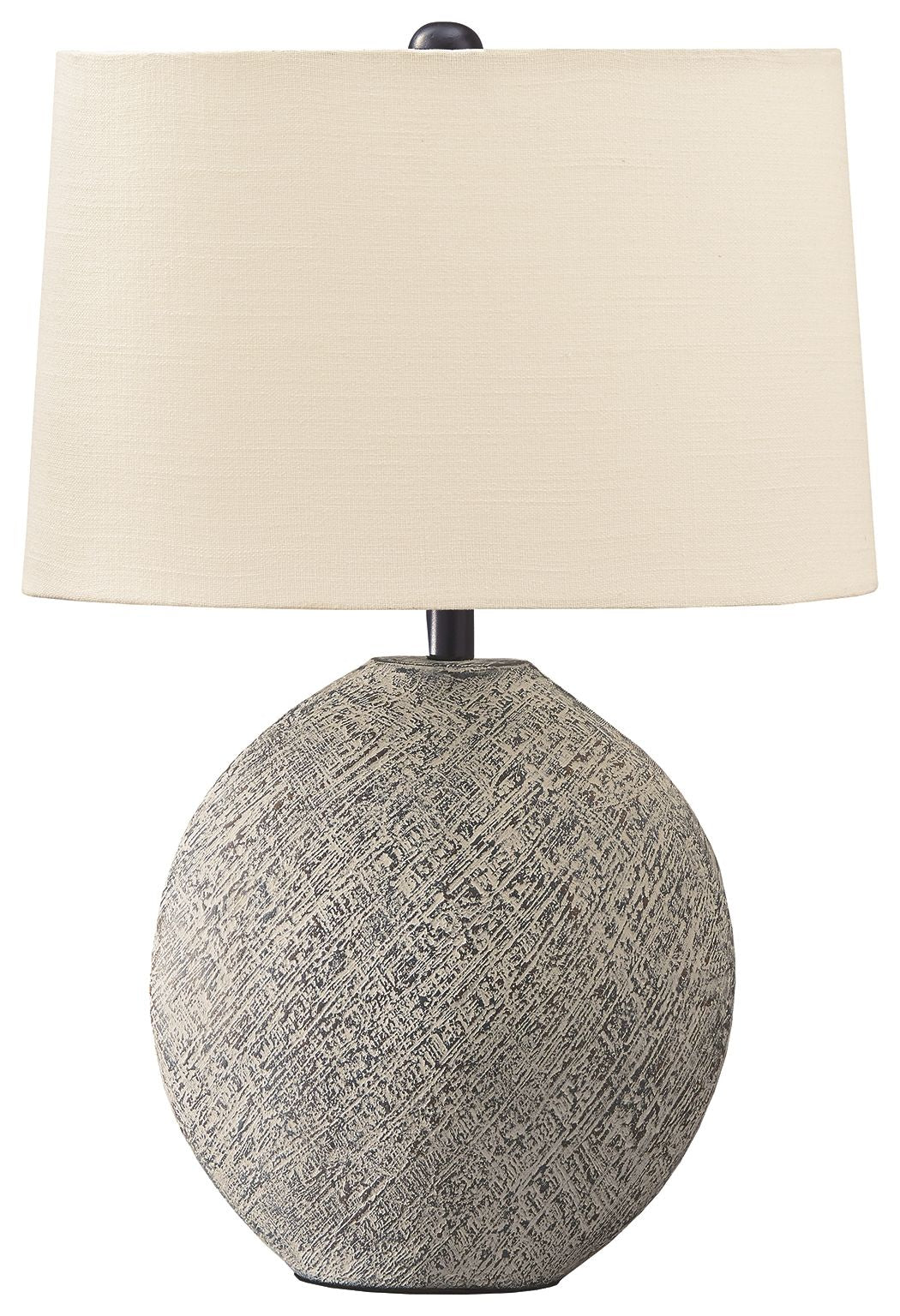 Harif - Paper Table Lamp  - Beige by Ashley – Table Lamps