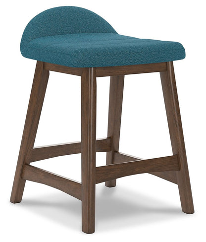 Lyncott - Upholstered Barstool (Set of 2) by Ashley – view 2