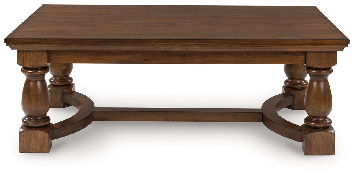 Sturlayne - Rectangular Cocktail Table - Brown by Ashley – view 3