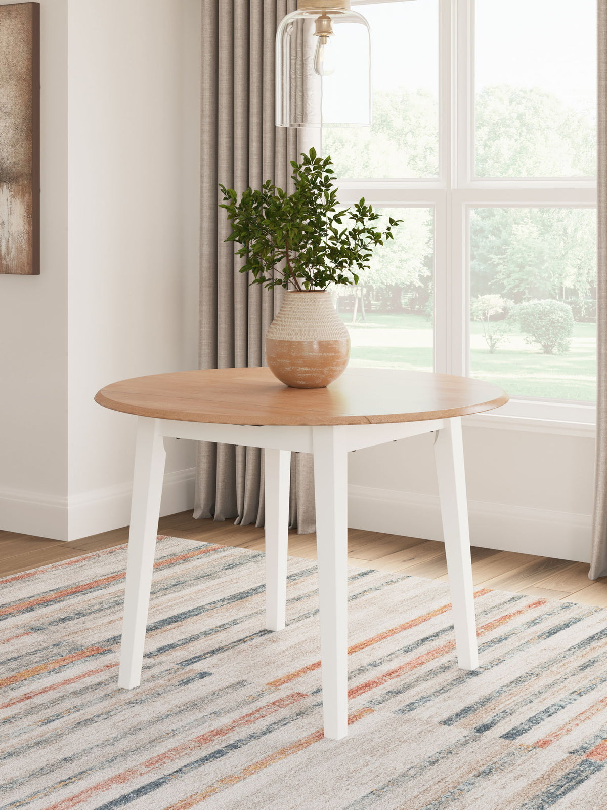 Gesthaven - Round Dining Room Drop Leaf Table by Ashley – view 5