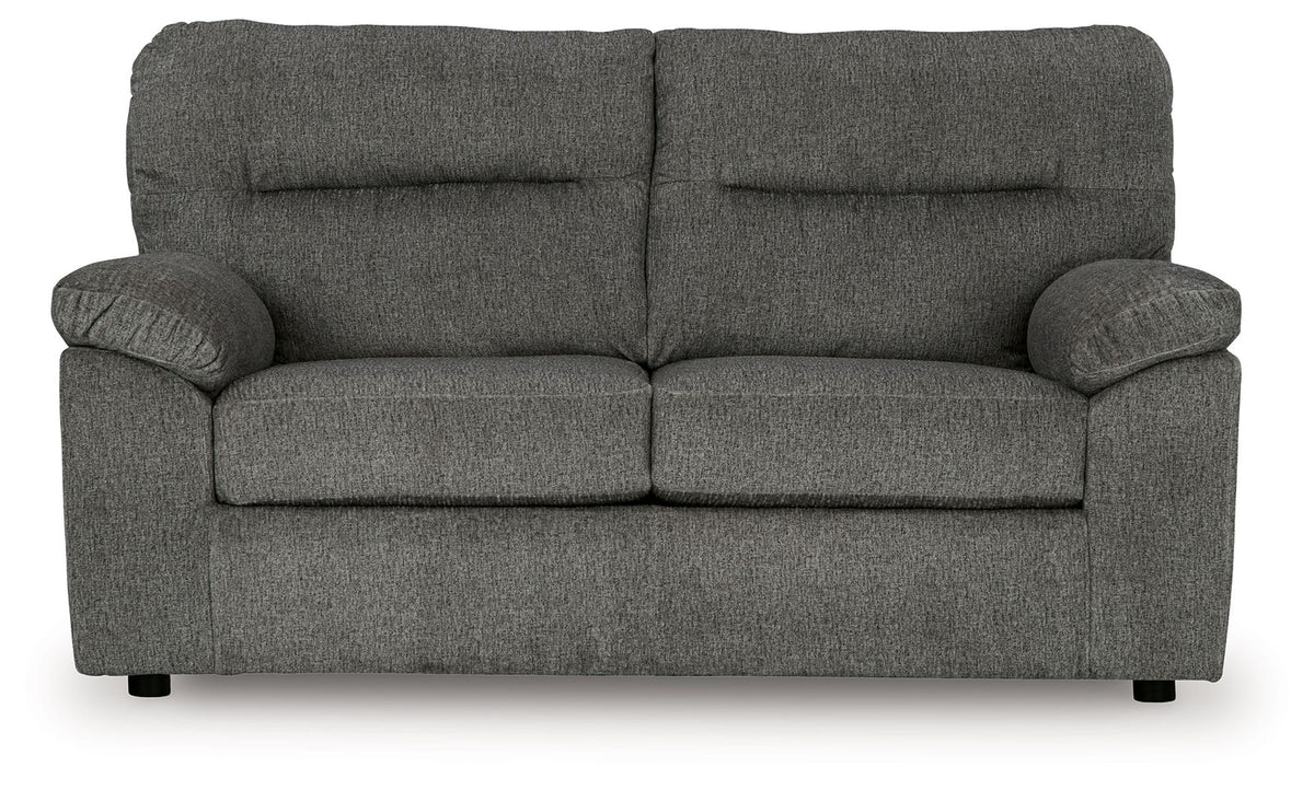 Bindura - Loveseat - Mineral by Ashley – view 2
