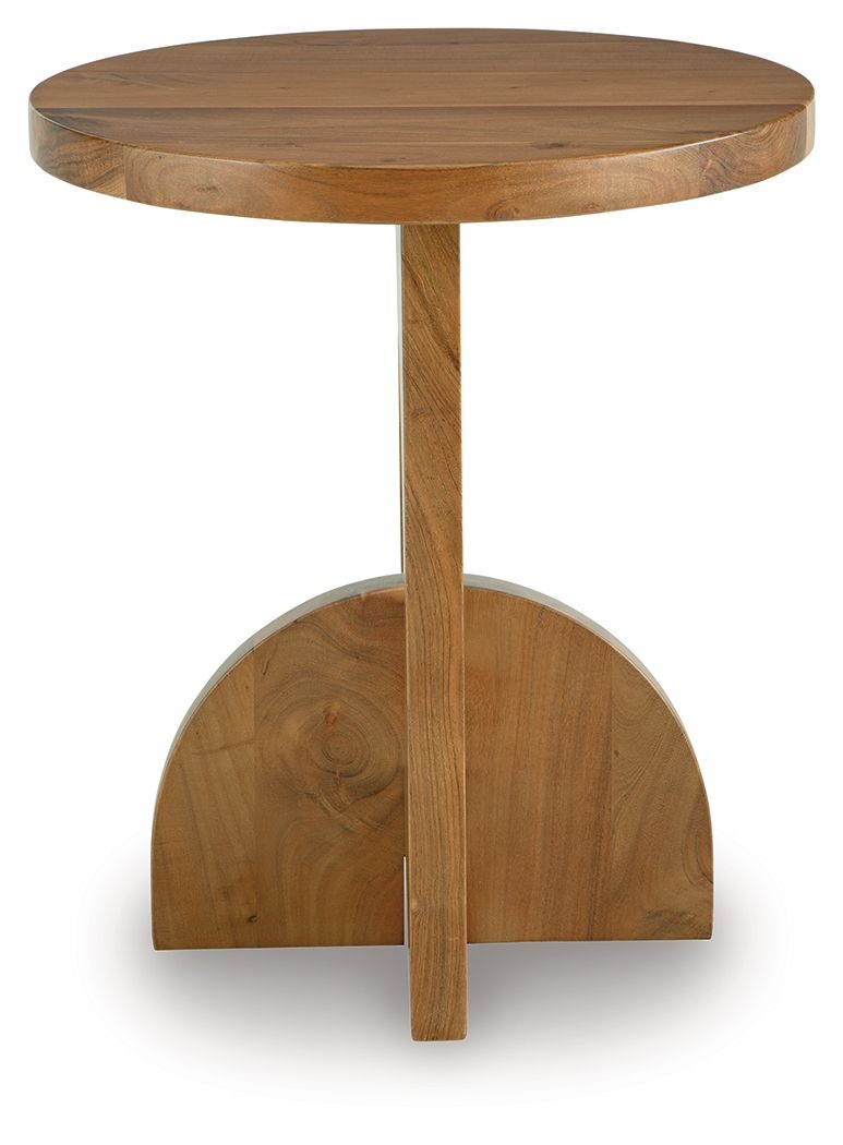 Hollbourne - Accent Table - Brown by Ashley – view 2