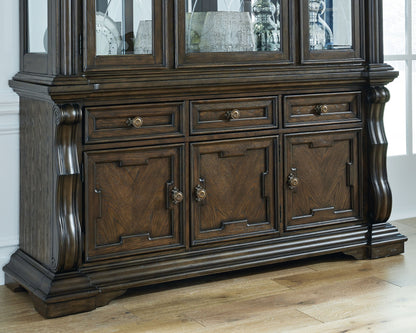 Maylee - Dining Room Buffet - Dark Brown by Ashley – view 2