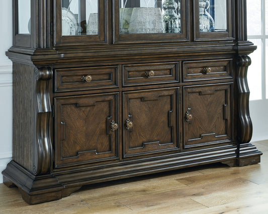 Maylee - Dining Room Buffet - Dark Brown by Ashley – view 2