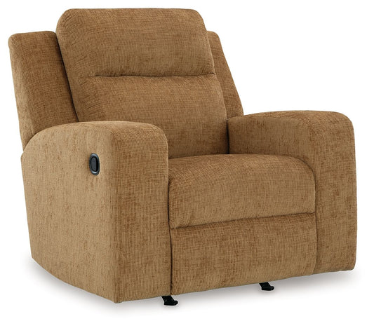 Kanlow - Rocker Recliner - Honey by Ashley – Rocker Chairs