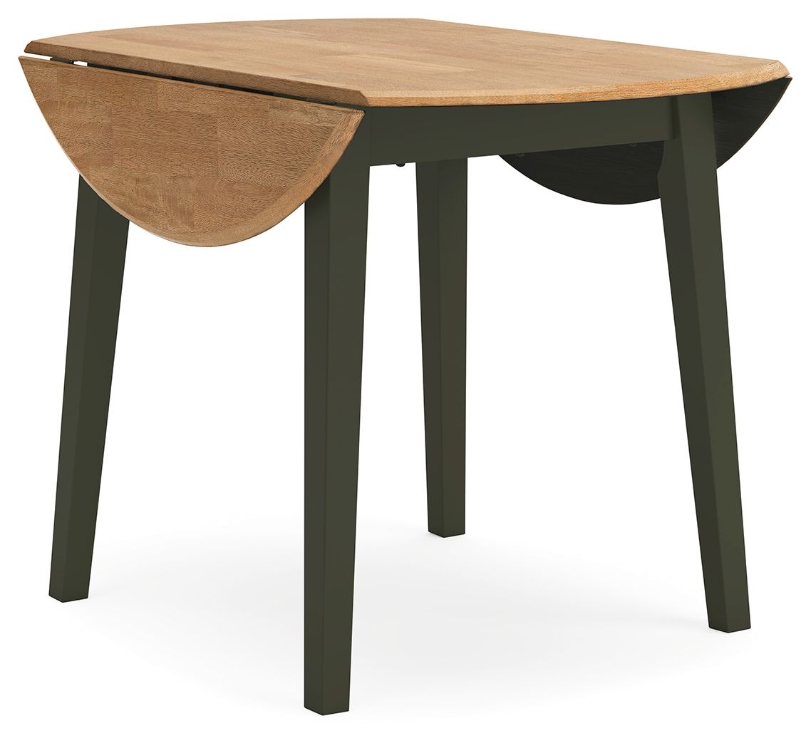 Gesthaven - Round Dining Room Drop Leaf Table by Ashley – view 7