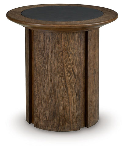 Dontayne - Round Table by Ashley – End Tables