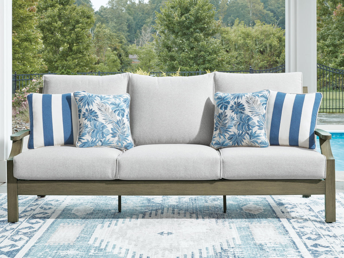 Rainier Ranch - Sofa With Cushion - Brown / Beige by Ashley – view 3