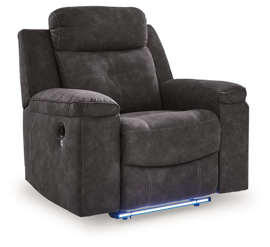 Brysonview - Zero Wall Recliner - Charcoal – Reclining Chairs