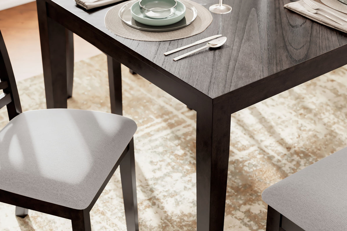 Langwest - Dining Room Table Set (Set of 6) - Brown by Ashley – view 2