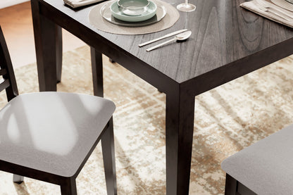Langwest - Dining Room Table Set (Set of 6) - Brown by Ashley – view 2
