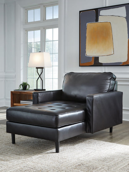 Bryceview - Chaise - Onyx by Ashley – view 2