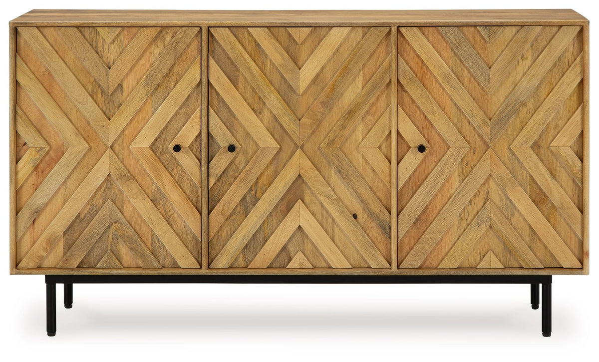 Cadewick - Accent Cabinet - Natural by Ashley – view 2